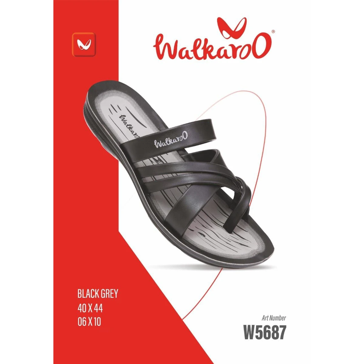 SLIPPER- WALKAROO MENS- 5687