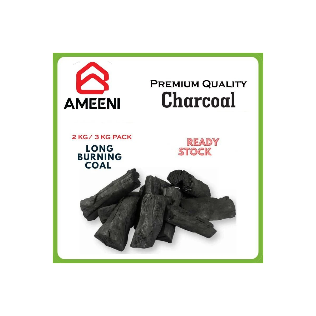 CHARCOAL- AMEENI- 2 KG