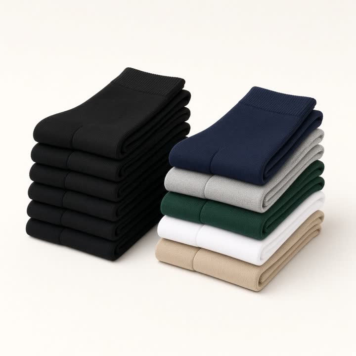SOCKS CUT SHORT-LONG ( 3PCS X4)-WD23-100-